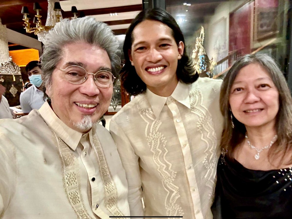 Renen de Guia, Borgy Manotoc and Celinda de Guia.
